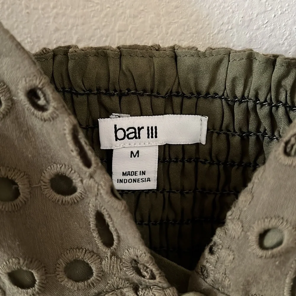 bar lll Green Crop Top
